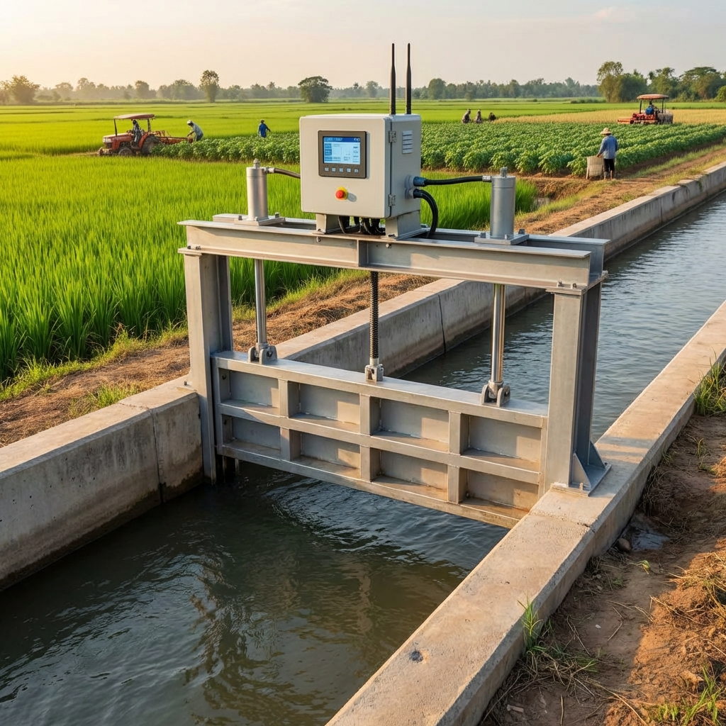 Gated Canal Sluice
